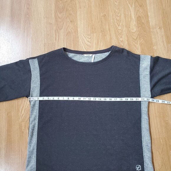 Josie Natori 3/4 Sleeve Crew Neck Active WearTop Sz Med - Picture 7 of 10